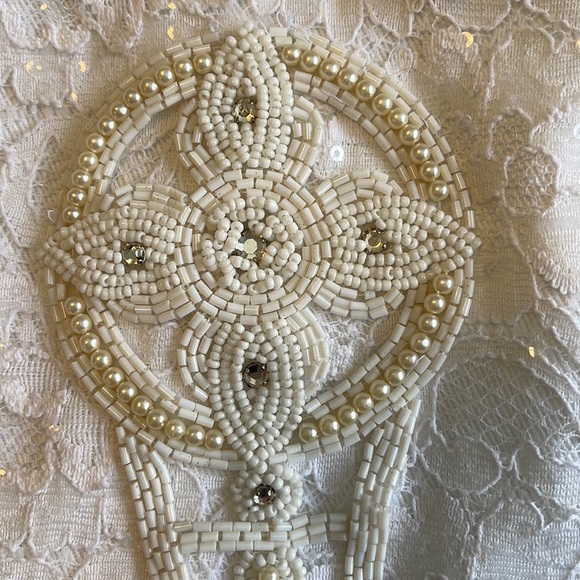 White Wedding Jean Jacket - Picture 1 of 4